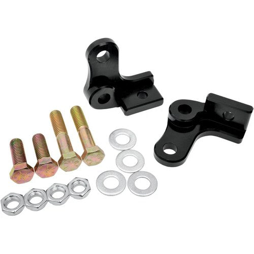 LA Choppers Rear Lowering Kit - Black - Lowers 1" | LA-7500-00