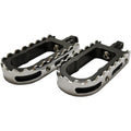 LA Choppers Bmx Footpegs - Black/Chrome | LA-7205-00B