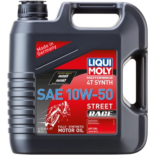 Liqui Moly Street Synthetic 4T Oil - 10W-50 - 4 L | 20068