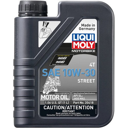 Liqui Moly Street 4T Oil - 10W-30 - 1 L | 20418