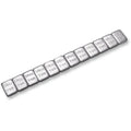 Motion Pro Wheel Weight - Steel - Silver - 1/4" OZ | 08-0454