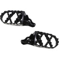 Moose Racing Hybrid Footpeg - Chrome - 1/2" | STCR-5B