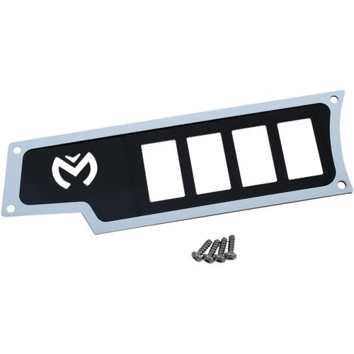 Moose Utility Division Dash Plate - Left - White - Rzr | 100-4341-PU