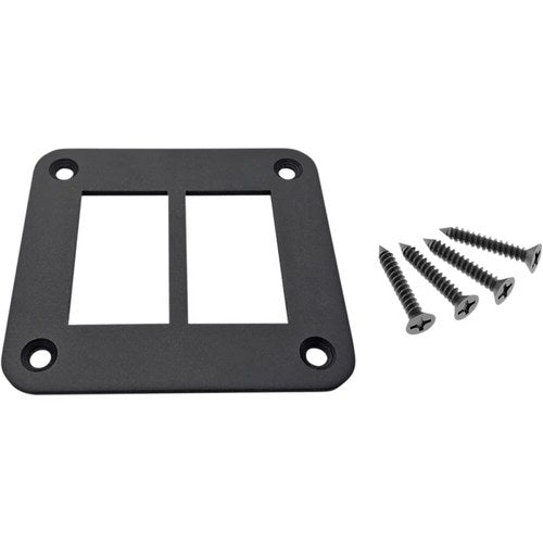 Moose Utility Division Universal Dash Plate - 2 Switches | 2PP-ADA