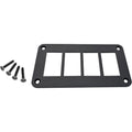 Moose Utility Division Universal Dash Plate - 4 Switches | 4PP-ADA