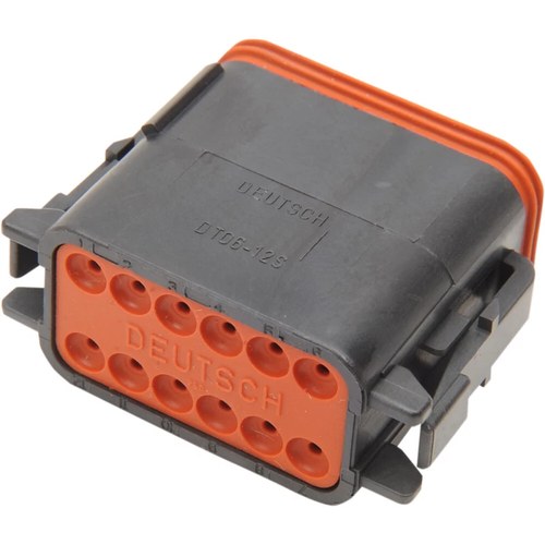 Namz Deutsch Plug - 12 Pin - Black | DP-12B