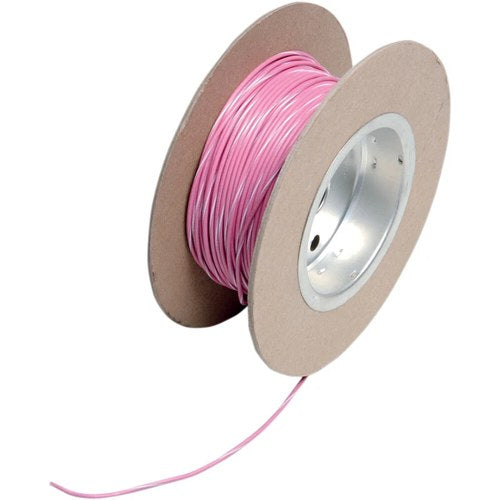 Namz 100' Wire Spool - 18 Gauge - Pink/White | NWR-109-100