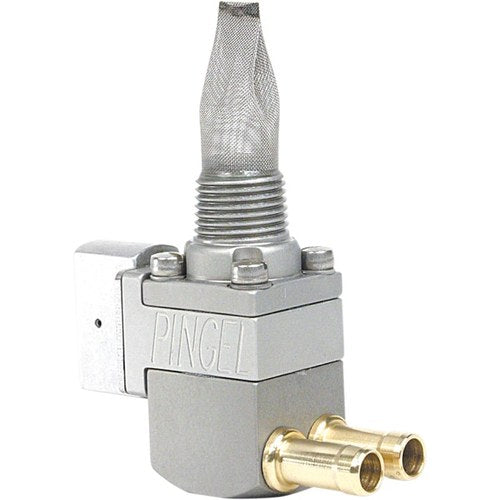 Pingel The Guzzler Fuel Valve - Anodized - 3/8" Npt - Dual 90 - 5/16" | GV111G