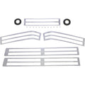 Parts Unlimited Saddlebag Lens Grille Set - Chrome - GL1500 | 45-8918-BC9