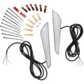 Show Chrome LED Marker Lights - Clear Lens/Amber LEDs - GL1800 | 52-922A