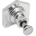 Terry Components Solenoid End Cover - Starter Buttons - Chrome | 550023