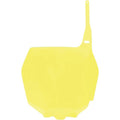 UFO Front Number Plate - Yellow for Suzuki | SU03989102