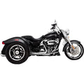 Vance & Hines Twin Slash Mufflers - Flrt | 16796