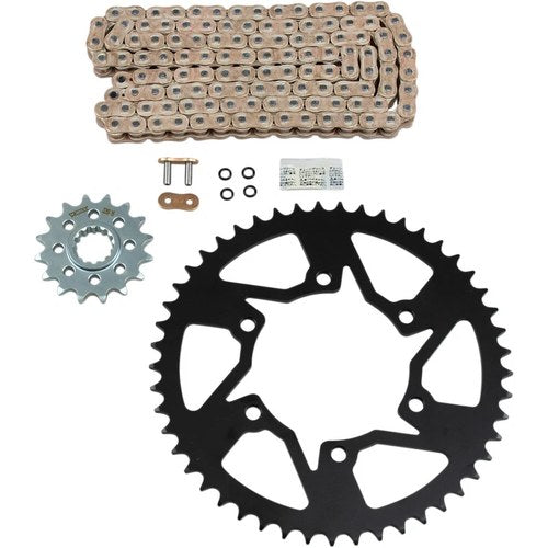 Vortex Steel Chain Kit - Gold - Yamaha - YZF-R1 - '09-'14 | CKG6364
