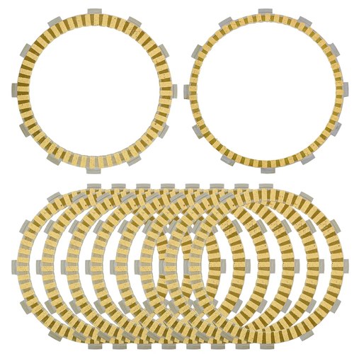 Clutch Friction Plates for Suzuki SV1000 SV1000S 2003 2004 2005 2006 2007