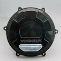 Ducati 2018-24 Panigale V4 R / S Woodcraft Right Side Clutch Cover Silver Plate