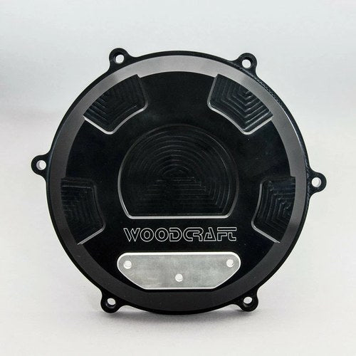 Ducati 2018-24 Panigale V4 R / S Woodcraft Right Side Clutch Cover - Steel Plate