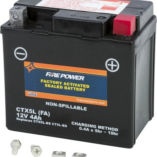 KTM 2007-2010 450 SX-F FirePower Factory Activated Battery - CTX5L-BS (FA)