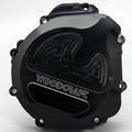 Suzuki 2003-04 Gsxr 1000 Woodcraft Left Side Engine Stator Cover - Black Plate