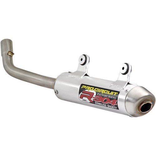 Pro Circuit R-304 Shorty Silencer (Aluminum; Brushed) 1161725
