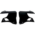 UFO Radiator Shrouds - YZ125/250 96-00 - Black | YA02898001