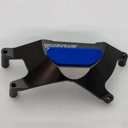Yamaha 2015-2017 FJ09 Woodcraft Clutch Cover Engine Protector - Blue Plate