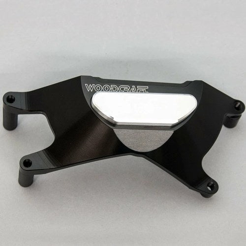 Yamaha 2019-20 Tracer 900 Woodcraft Clutch Cover Engine Protector - Silver Plate