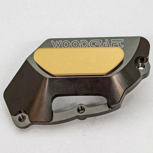 Aprilia 2009-23 RSV4 Woodcraft Lhs Engine Stator Cover Protector - Gold Plate