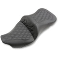 Saddlemen Extended Reach Road Sofa Seat - Lattice Stitched (Black) 808-07B-184