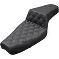 Saddlemen Step Up 2-Up Seat - Lattice Stitched - XL (Black) 807-03-175
