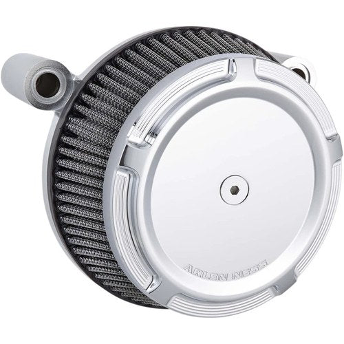 Arlen Ness Big Sucker Stage I Air Filter Kit w/ Synthetic Filter, Beveled 50-845
