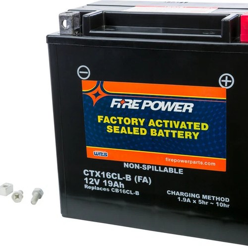 Polaris 1998-1999 Slth FirePower Factory-Activated Agm Battery - CT16CL-B-BS
