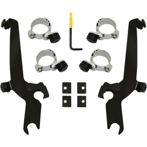 Memphis Shades Trigger Lock Sportshield Mounting Kit - Rebel (Black) MEB2031
