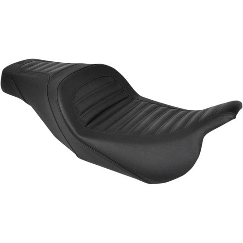 Saddlemen Pleated Roll Slim 2-Up Seat (Black) 808-07B-161