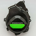 Yamaha R6 2006-2025 Woodcraft Racing Left Side Engine Stator Cover - Green Plate