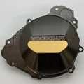 Yamaha 2009-2014 R1 Woodcraft Left Side Engine Stator Cover - Gold Plate