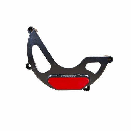 Aprilia 2021-2026 RS660 Woodcraft Lhs Stator Cover Engine Protector - Red Plate