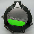 Kawasaki 2007-2025 ZX6R Woodcraft Racing Lhs Engine Stator Cover - Green Plate