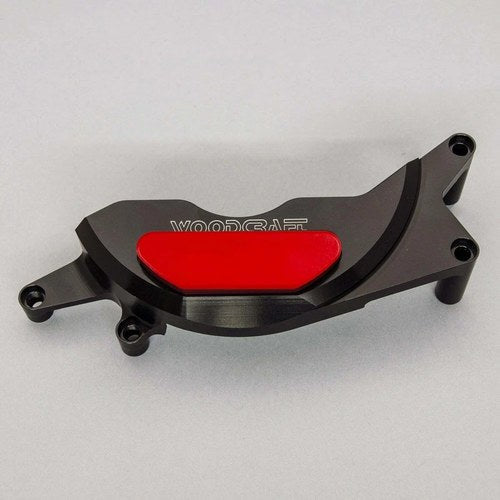 Kawasaki 2018-2023 Ninja 400 Woodcraft Lhs Stator Cover Protector - Red Plate