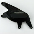 Suzuki 2016-2024 SV650 Woodcraft Rhs Clutch Cover Engine Protector - Black Plate