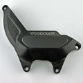 Suzuki 2003-2024 SV 650 Woodcraft Left Side Stator Cover Protector - Black Plate