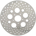 Drag Specialties Front Drilled Brake Rotor - 11.8" | B06-0188AS