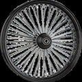 Harddrive Front 48 Spoke Wheel Black Single Disc 23X3.5 1" 00-Up | 052-14531