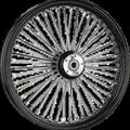 Harddrive Front 48 Spoke Wheel Black Dual Disc 23X3.5 25mm 08-Up | 052-14542