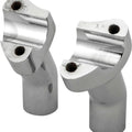 HardDrive Forged Pullback Handlebar Risers 3-1/2in Rise Chrome | H57-6075CF-3.5