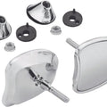 HardDrive Tapered Fairing Mirrors, Chrome | 270332