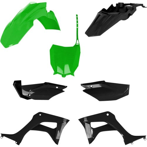 Acerbis Full Plastic Kit Hon Green/Black | 2861931089