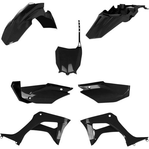 Acerbis Full Plastic Kit Hon Black | 2861930001