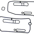 Athena Gasket Kit for Dual Spray Venturi Jet Kit | P