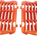 Flo Motorsports High Flow Radiator Braces, Orange | FLO751ORG